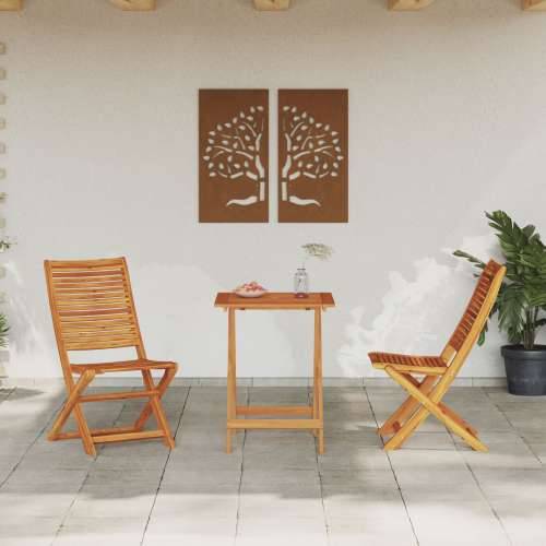 Bistro set od 3 dijela, sklopiv, od masivnog drva akacije Cijena