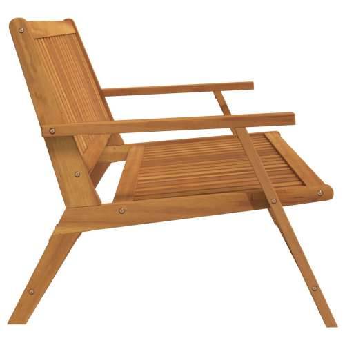Vrtna Klupa 122.5x77x74 cm Masivno Bagremovo Drvo Cijena