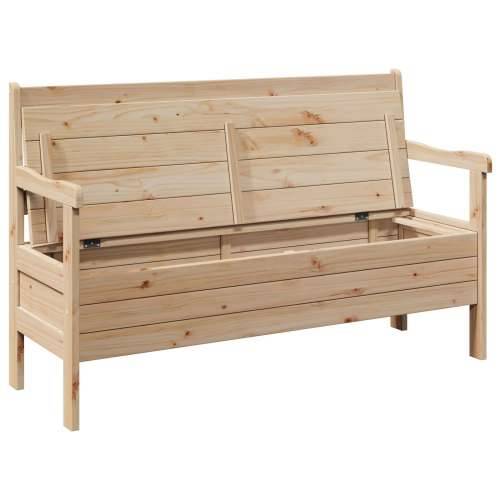 Vanjska klupa 119x76x44 cm Masivna borovina Cijena