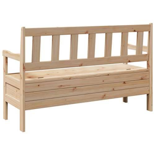 Vanjska klupa 119x76x44 cm Masivna borovina Cijena
