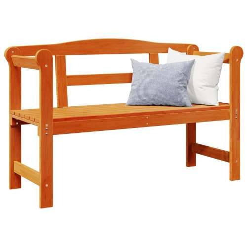 Vanjska klupa Acacia 119x76x44 cm Čvrsta drvena bor Cijena
