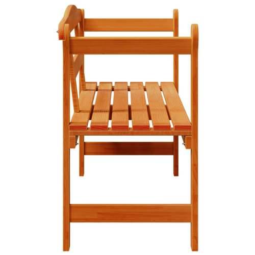 Vanjska klupa Acacia 119x76x44 cm Čvrsta drvena bor Cijena