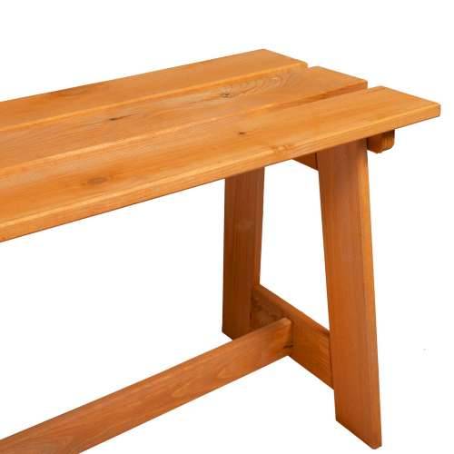 Vanjska klupa Acacia 119x35x47 cm Masivno drvo bor Cijena
