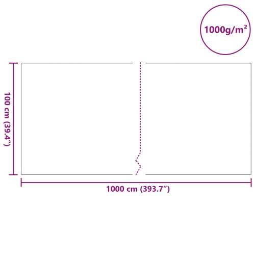 Podloga za ribnjake 1000 g/㎡ 1x10 m Cijena