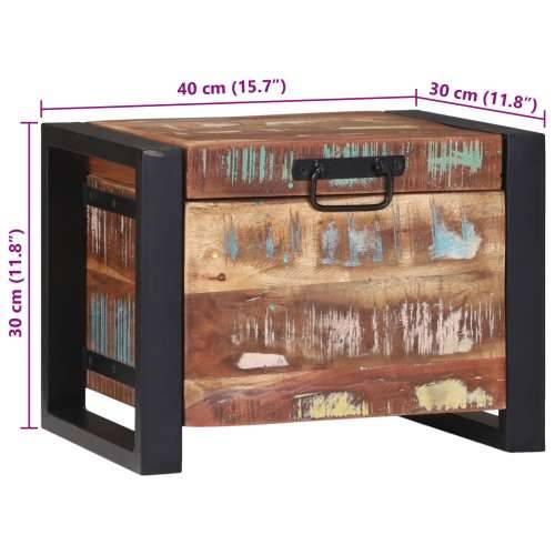 Skladišne kutije 40x30x30cm od masivnog obnovljenog drveta i metala Cijena