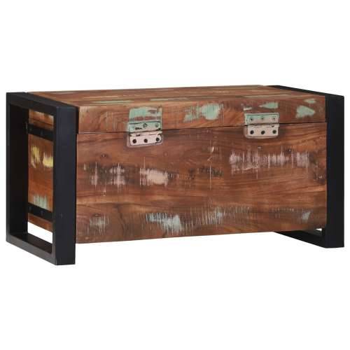 skrinje za pohranu 60x30x30cm čvrsto obnovljeno drvo i metal Cijena