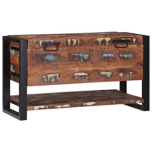 Skladišna kutija Višebojna 80x35x45 cm Masivno drvo obnovljeno Cijena
