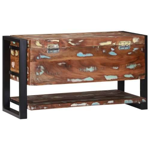 Skladišna kutija Višebojna 80x35x45 cm Masivno drvo obnovljeno Cijena