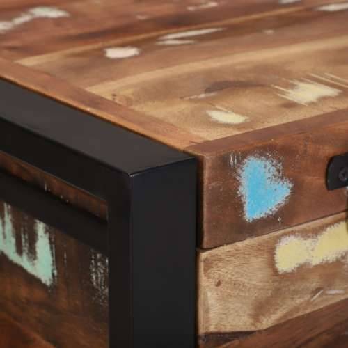 Skladišna kutija Višebojna 80x35x45 cm Masivno drvo obnovljeno Cijena