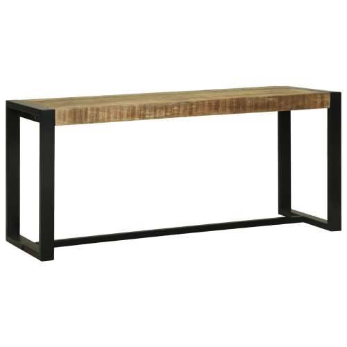 Klupa 100x35x45 cm Od čvrstog drva manga Cijena