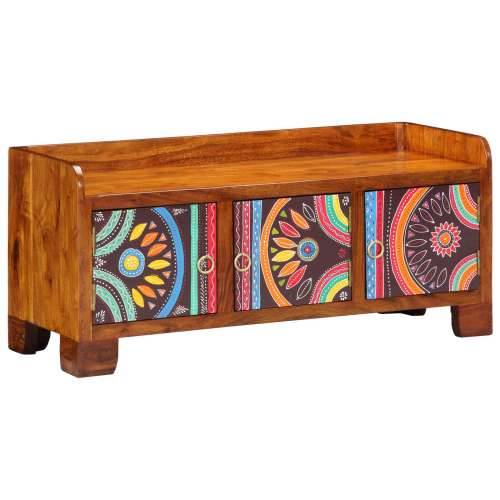 Klupa za cipele 90x35x40 cm od čvrstog acacijskog drva Cijena