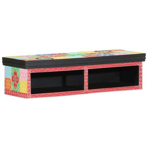 TV kabinet zidni višebojni 80x30x22 cm od inženjerskog drva Cijena