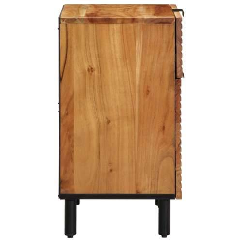 Noćni ormarić 50x33x60 cm Masivno drvo bagrema Cijena