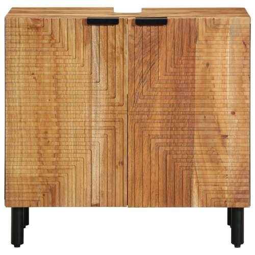Kupaonski ormar s Lavabo - Umivaonikom 62x33x58 cm Masivno drvo akacije Cijena