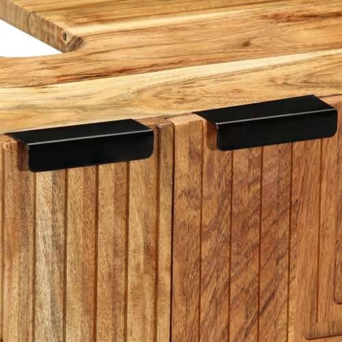 Kupaonski ormar s Lavabo - Umivaonikom 62x33x58 cm Masivno drvo akacije Cijena