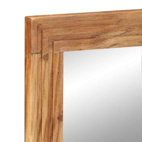 Ogledalo za kupatilo 50x70x3 cm Masivno drvo akacija Cijena