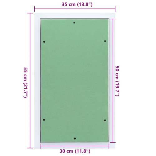 LED panel s aluminijskim okvirom i gipsanom pločom 300x500 mm Cijena