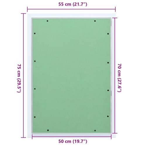 Aluminijski okvir s gipsanom pločom 500x700 mm Cijena