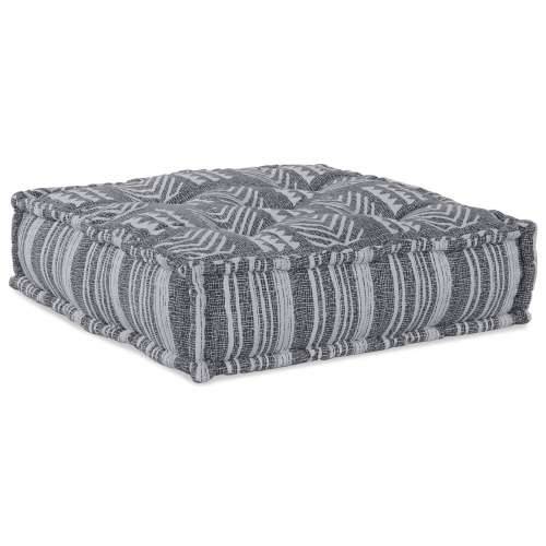 Sivi Modularni Pouf 70x70x54 Tkanina Cijena