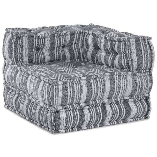 Sivi Modularni Pouf 70x70x54 Tkanina Cijena