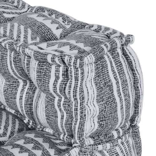 Sivi Modularni Pouf 70x70x54 Tkanina Cijena