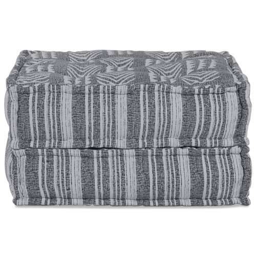 Modularni Pouf Siva 70x70x36 Tkanina Cijena