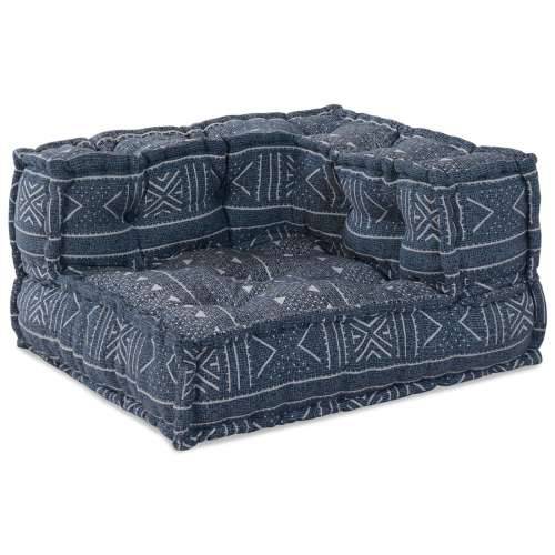Modularni Pouf Indigo 70x70x54 Tkanina Cijena