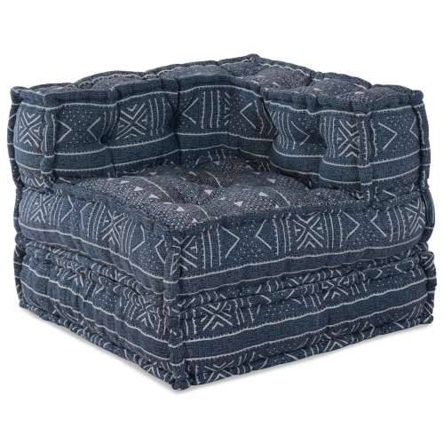 Modularni Pouf Indigo 70x70x54 Tkanina Cijena