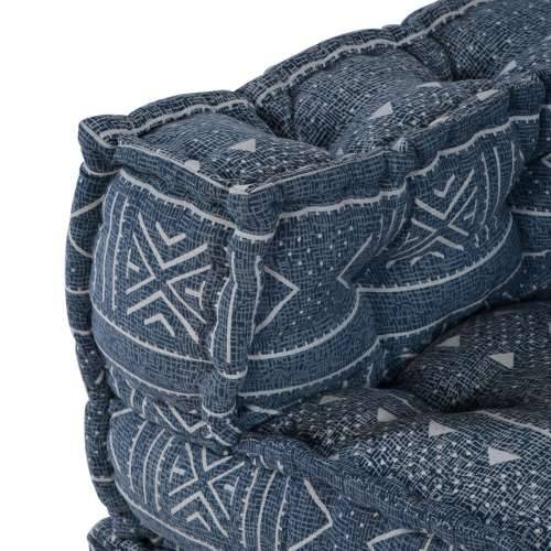 Modularni Pouf Indigo 70x70x54 Tkanina Cijena