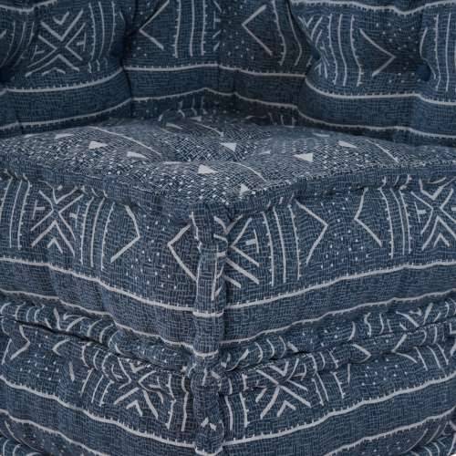 Modularni Pouf Indigo 70x70x54 Tkanina Cijena