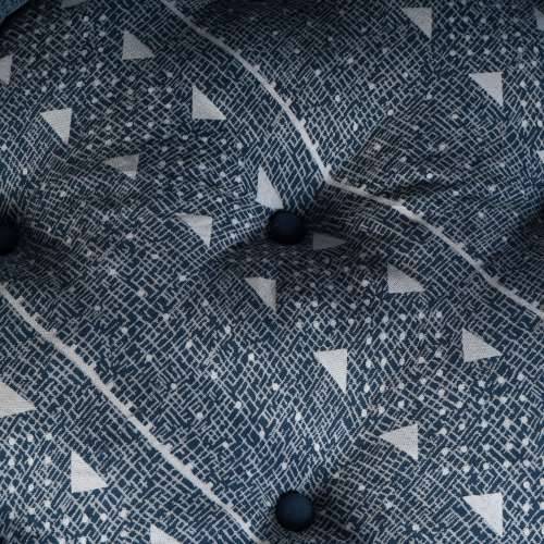 Modularni Pouf Indigo 70x70x54 Tkanina Cijena