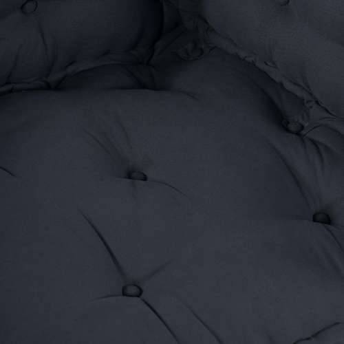 Sofa Jastučić s naslonima i podušjem Antracit tkanina Cijena