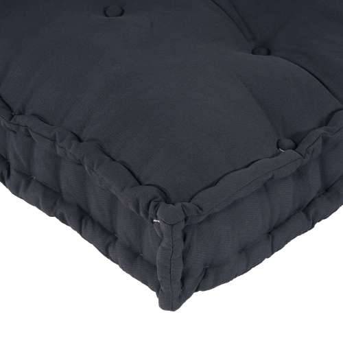 Sofa Jastučić s naslonima i podušjem Antracit tkanina Cijena