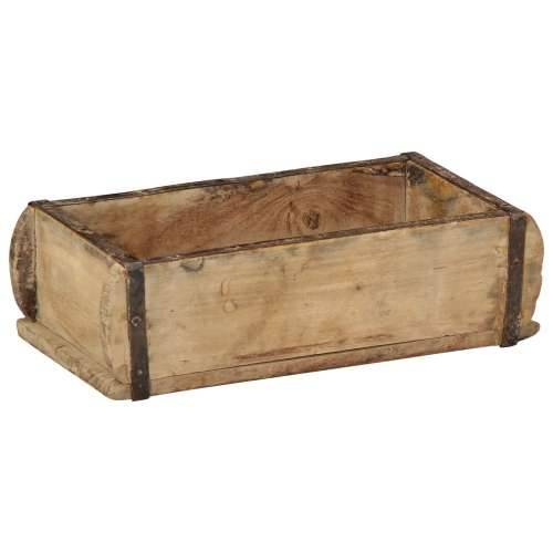 Poslužavnik 30x15x9 cm Čvrsto drvo od recikliranog drveta Cijena