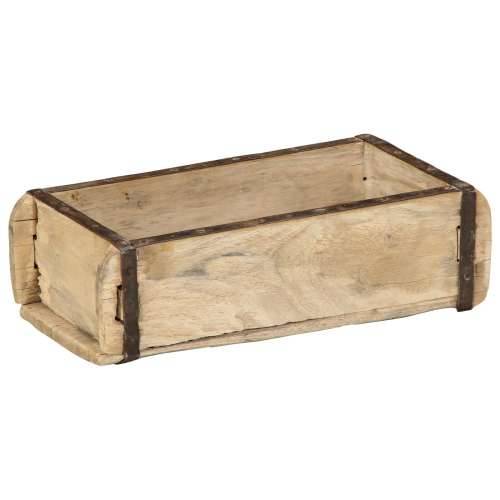 Pladnjevi 4 kom 30x15x9 cm Masivno drvo od recikliranog materijala Cijena