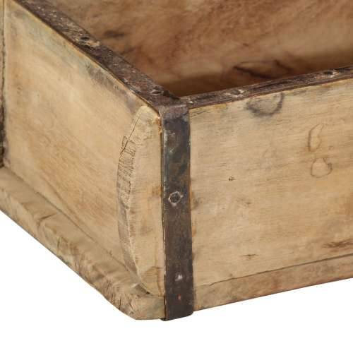 Pladnjevi 4 kom 30x15x9 cm Masivno drvo od recikliranog materijala Cijena