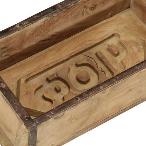 Pladnjevi 4 kom 30x15x9 cm Masivno drvo od recikliranog materijala Cijena