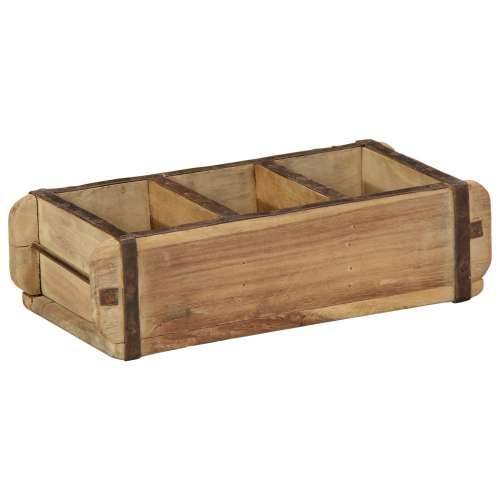 Poslužavnici 4 kom 30x14x9 cm Čvrsto drvo od recikliranih materijala Cijena