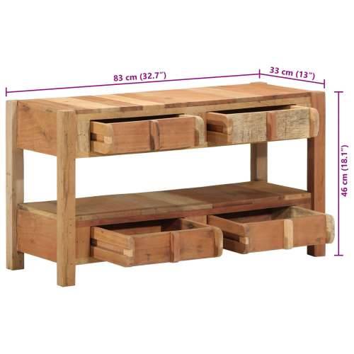 TV ormarić 83x33x46 cm od masivnog obnovljenog drva Cijena