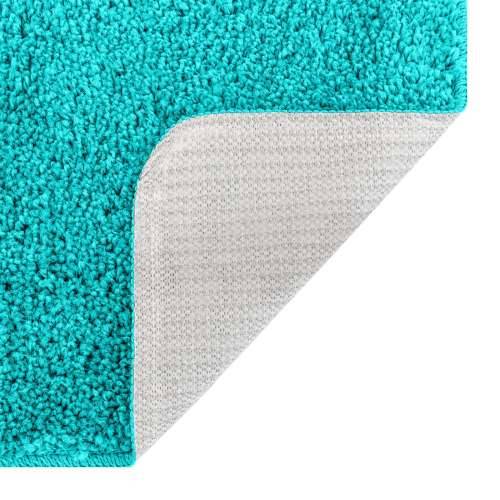 Prostirka za kupatilo U-oblik tirkizna 50x50 cm Polipropilen neklizajući Cijena