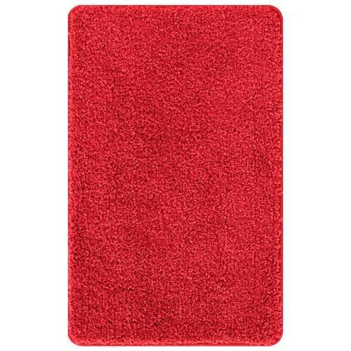 Prostirka za kupatilo pravokutna crvena 50x80 cm polipropilen protiv klizanja Cijena