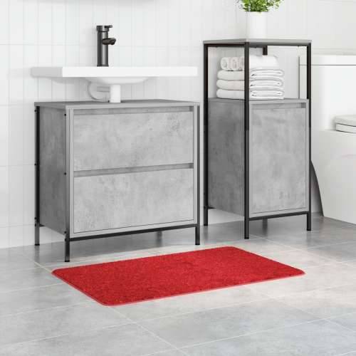 Prostirka za kupatilo pravokutna crvena 50x80 cm polipropilen protiv klizanja Cijena
