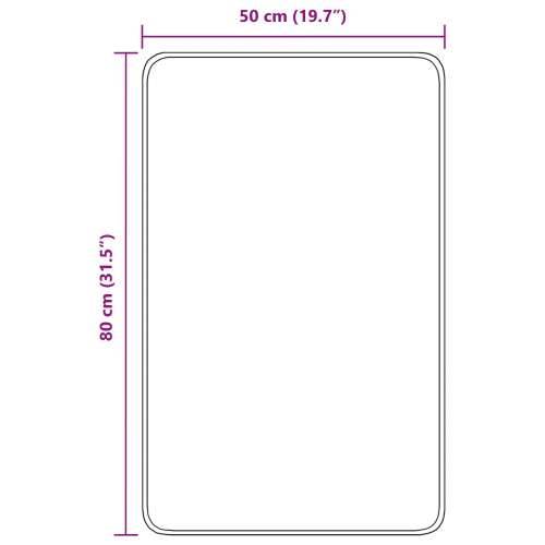 Prostirka za kupatilo pravokutna tirkizna 50x80 cm od polipropilena protiv klizanja Cijena