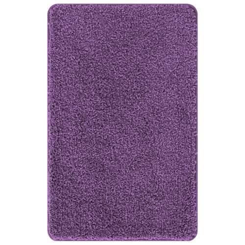 Prostirka za kupatilo pravokutna ljubičasta 50x80 cm poliester protuklizna Cijena