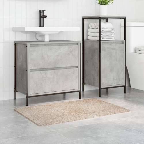 Prostirka za kupaonicu pravokutna krem 60x90 cm Poliester protuklizna Cijena