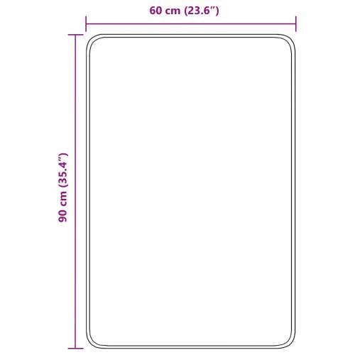 Prostirač za kupaonicu pravokutni ljubičasti 60x90 cm od polipropilena protuklizni Cijena