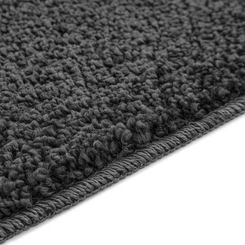 Prostirka za kupaonicu Pravokutna Tamno siva 70x120 cm Polipropilen Protiv klizanja Cijena