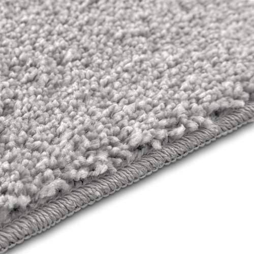 Prostirka za kupatilo Pravokutna Siva 70x120 cm Poliester Protiv klizanja Cijena
