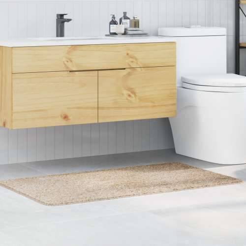 Kupaonska prostirka pravokutna krem 70x120 cm polipropilen protuklizna Cijena