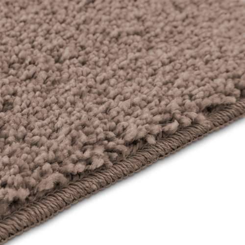 Prostirka za kupaonicu pravokutna smeđa 70x120 cm od polipropilena protiv klizanja Cijena